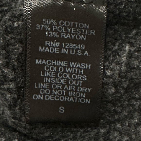 Aviator Nation Rainbow Stripe 6 Heather Gray Crewneck Sweatshirt Unisex Small - Picture 7 of 7